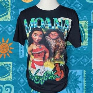 Moana Wayfinder Unisex Black T-Shirt